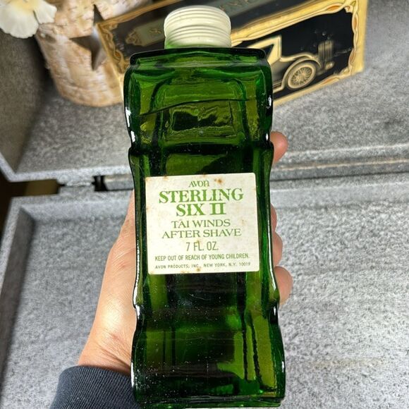 Vintage Avon Sterling Six II Tai Winds After Shave Full  W/ box, 7 floz - Picture 3 of 6